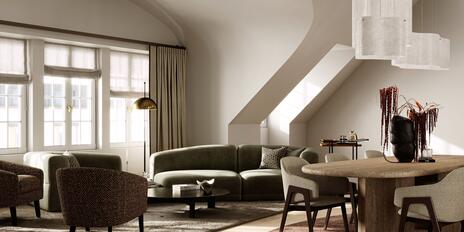 Luxury 4-bedroom penthouse, newly renovated and ready for occupancy