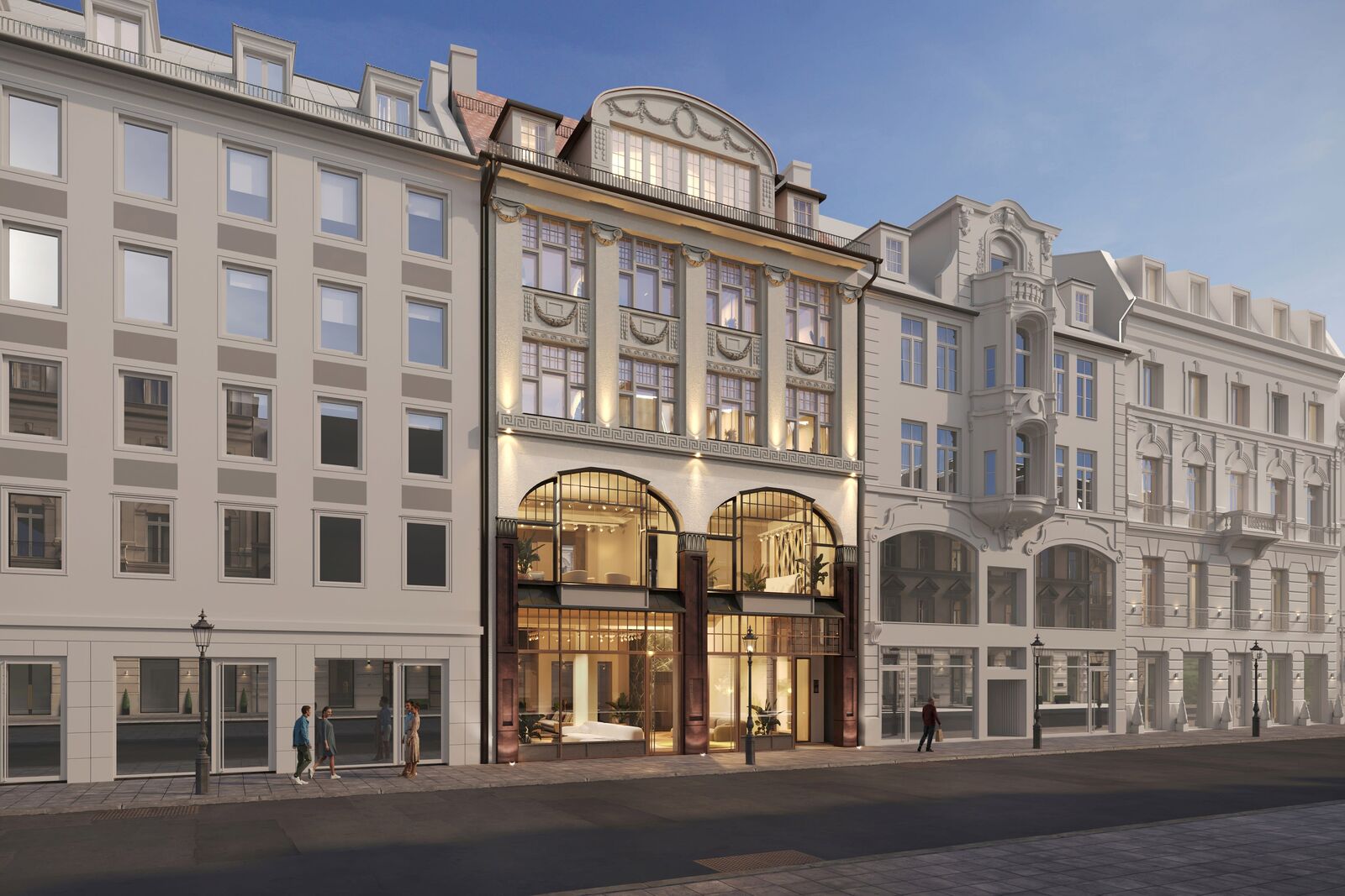 Exterior view of the house (rendered)