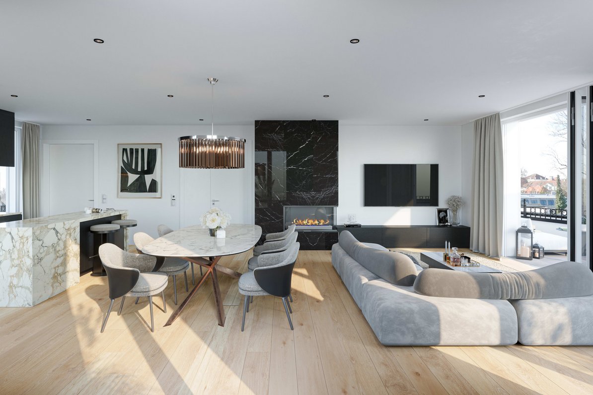 High class penthouse