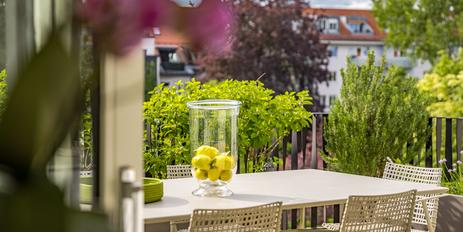 Hochkarätiges Penthouse über ca. 300 m²: Lichterfülltes Wohnen mit großen Dachterrassen