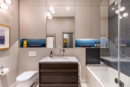 Stylisches Baddesign