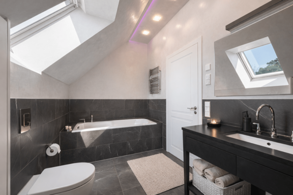 Tageslicht-Bad (visualisiert)