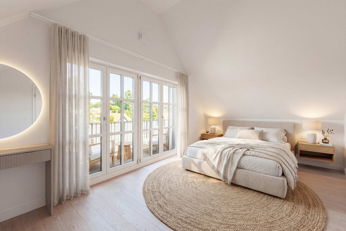 Schlafzimmer (visualisiert)