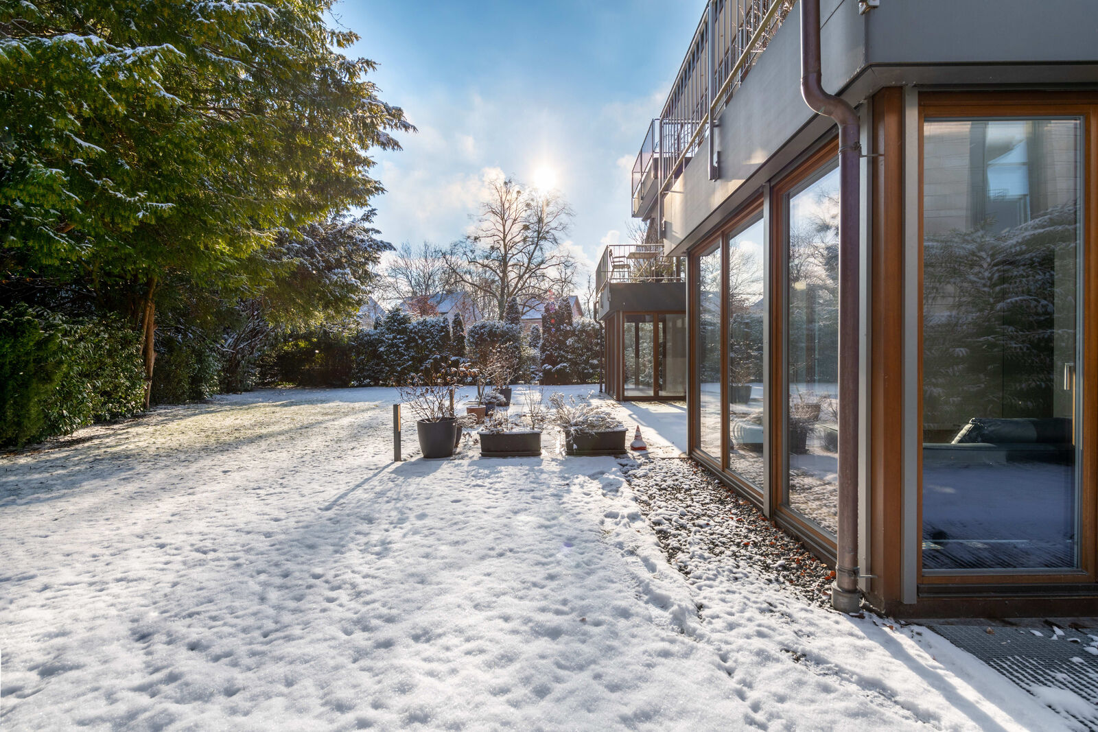 Sichtgeschützter Privatgarten