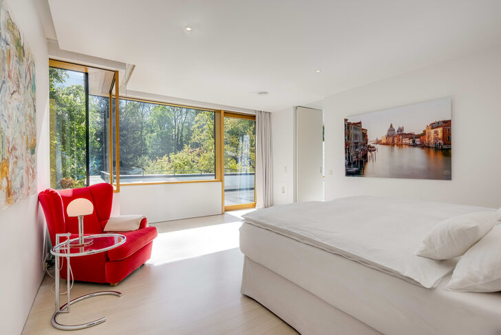 Elegantes Masterschlafzimmer