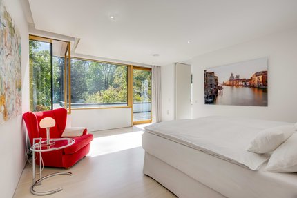 Elegantes Masterschlafzimmer