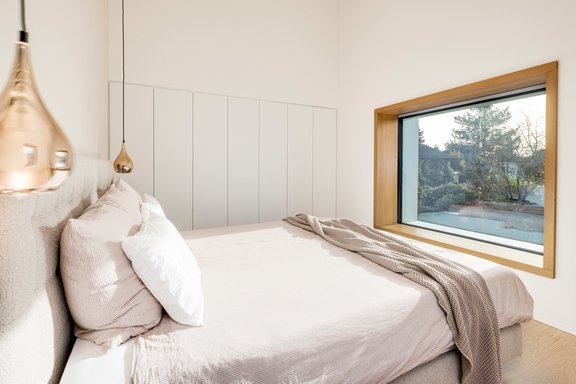 Puristischer Masterbereich