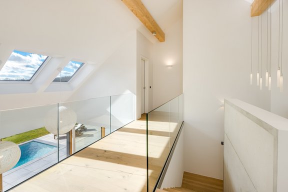 Blick von der Galerie