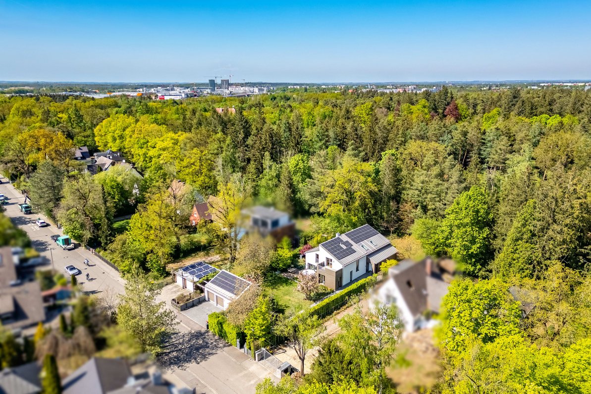 Villa location close to nature