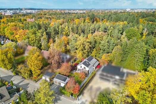 Villa location close to nature