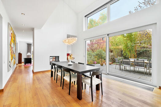 Living with a garden view