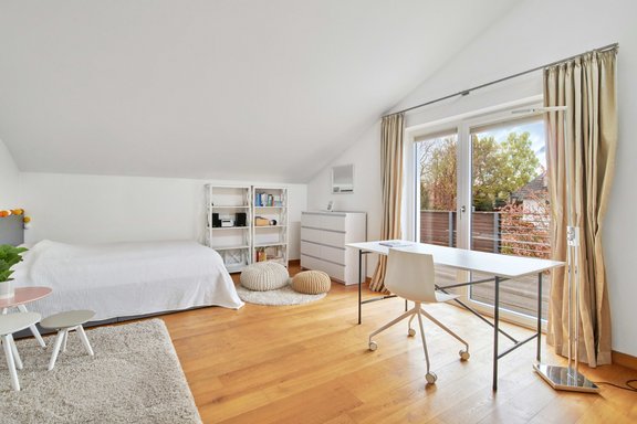 Drei Schlafzimmer im OG