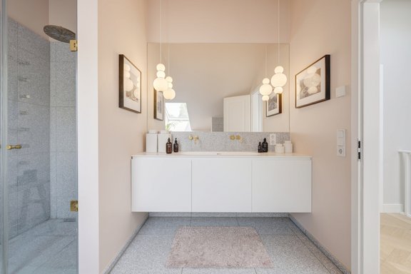 Durchdachte Badausstattung