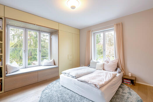 Children's room with a view