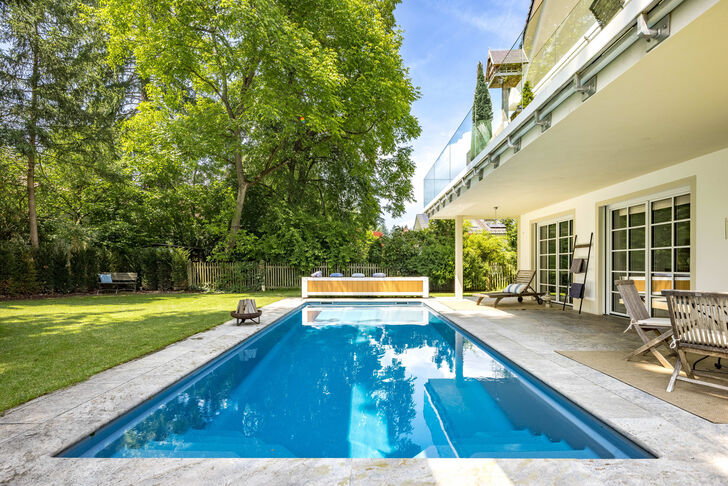 Beheizbarer Pool