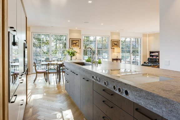 Individuell designte Küche