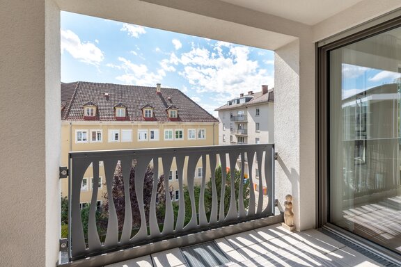 Loggia in Süd-Westausrichtung
