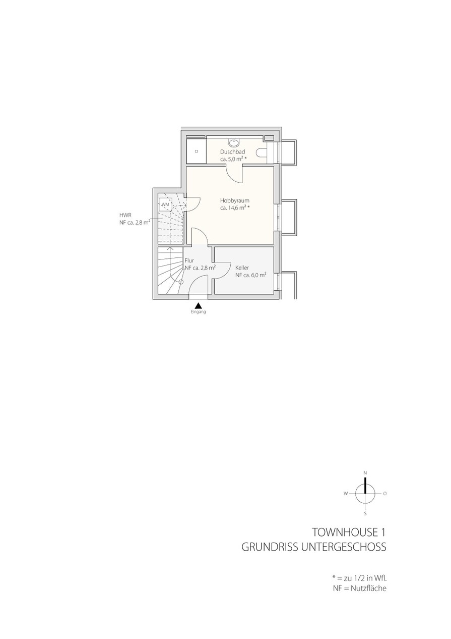 Grundriss Untergeschoss