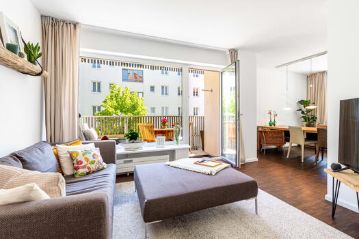 Living and dining area