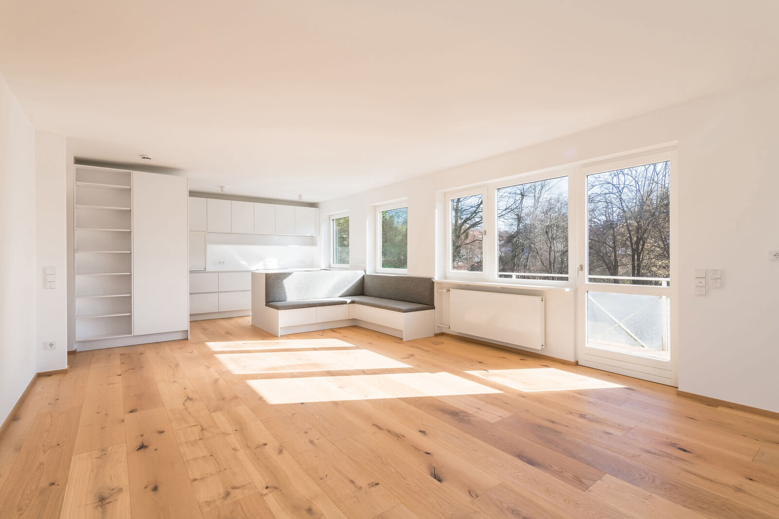 Sonnige Südausrichtung