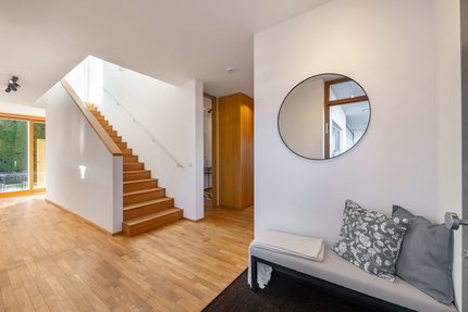 Offener Eingangsbereich