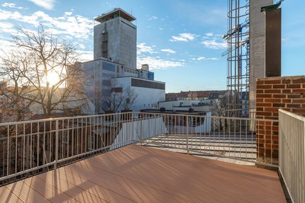 Dachterrasse mit Süd- Westausrichtung