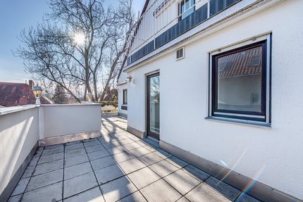 Spacious terrace