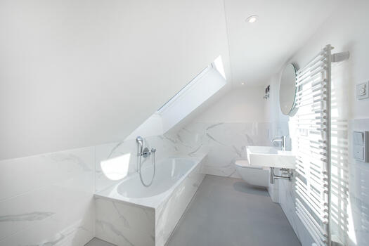 Bright bathroom