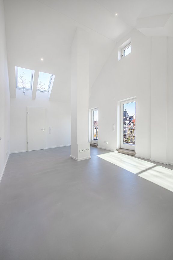 4. Obergeschoss mit Raumhöhen bis 4,40 m