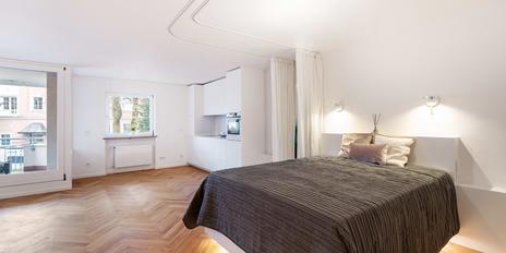 Hochwertige 1-Zimmer-Wohnung mit Balkon