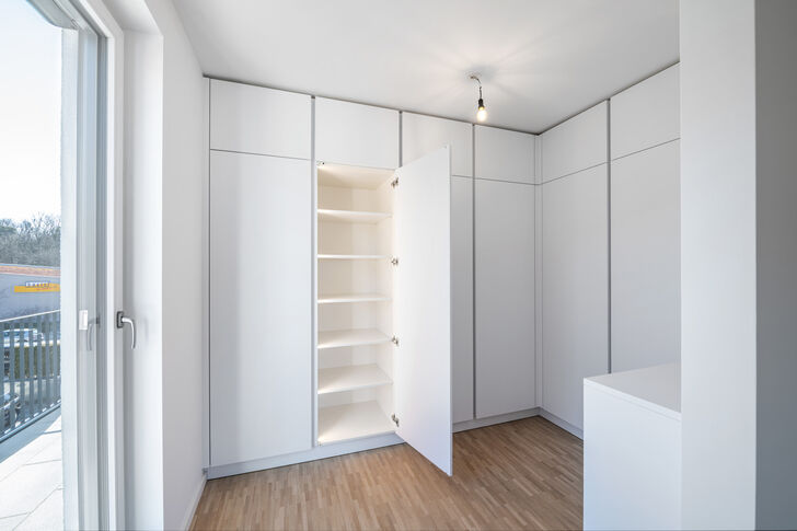 Maßeinbauten in der Ankleide
