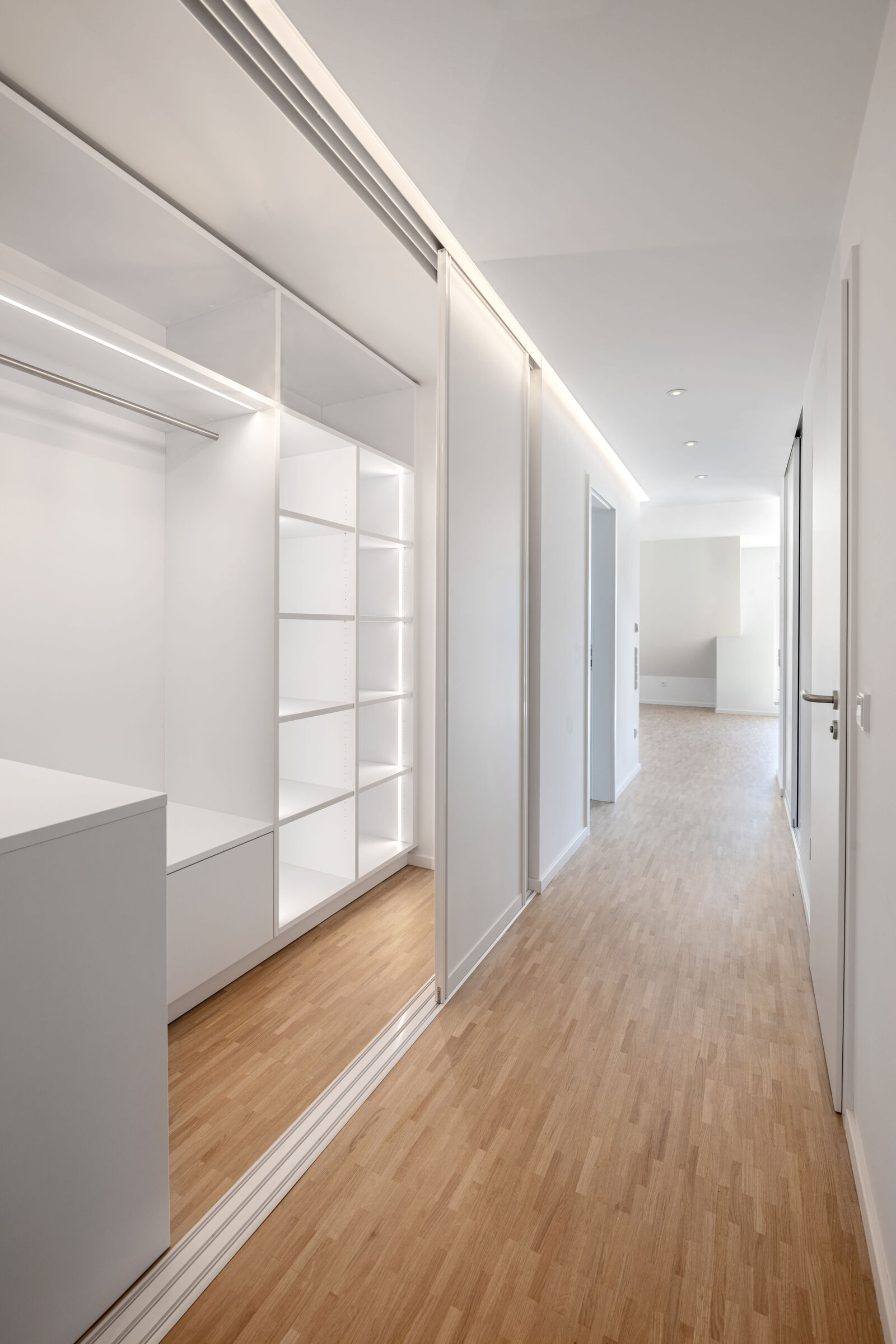 Begehbare Garderobe