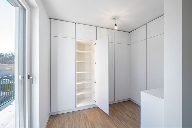 Maßeinbauten in der Ankleide