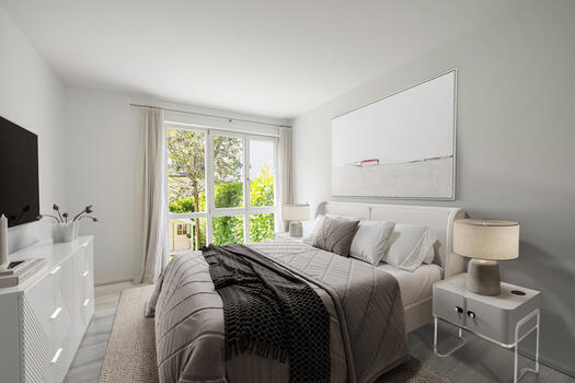 Masterschlafzimmer (virtuell möbliert)