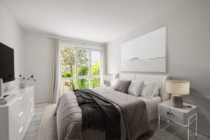 Masterschlafzimmer (virtuell möbliert)
