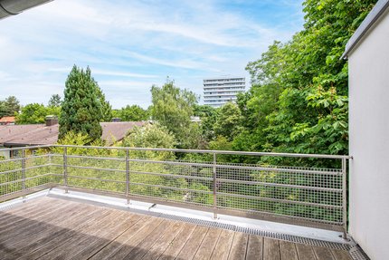 Dachterrasse mit weitem Blick