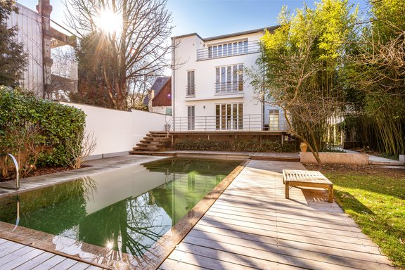 Sonniges Outdoor-Refugium