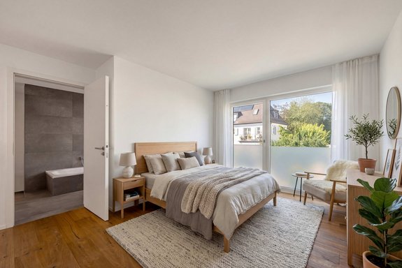 Schlafen (virtuell möbliert)