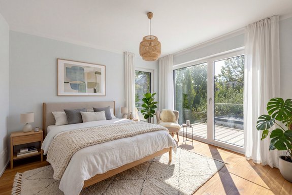 Schlafen (virtuell möbliert)