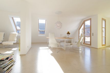 Living and dining area