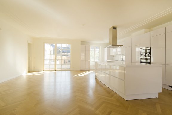 Living and dining room