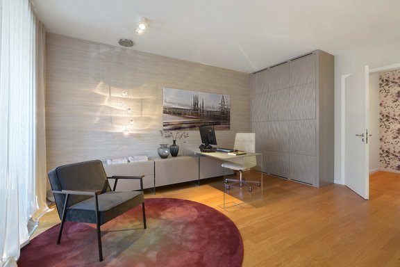 Stilvoll-elegantes Büro