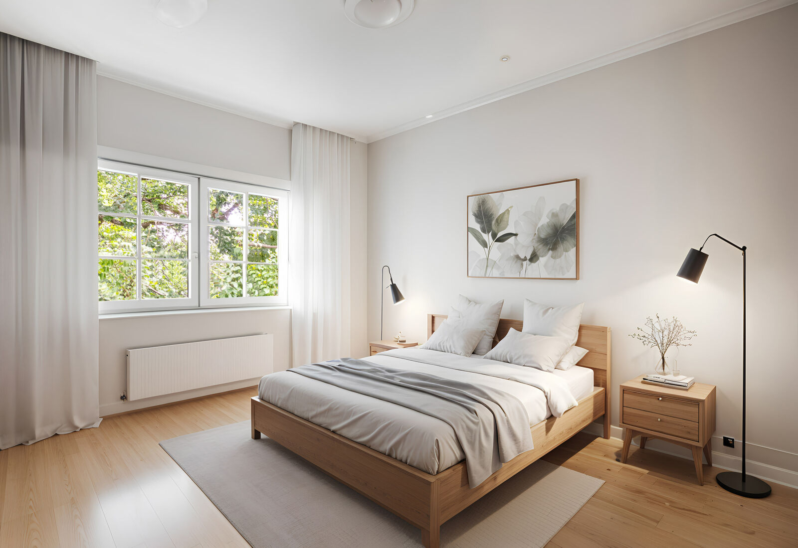 Schlafzimmer (visualisiert)