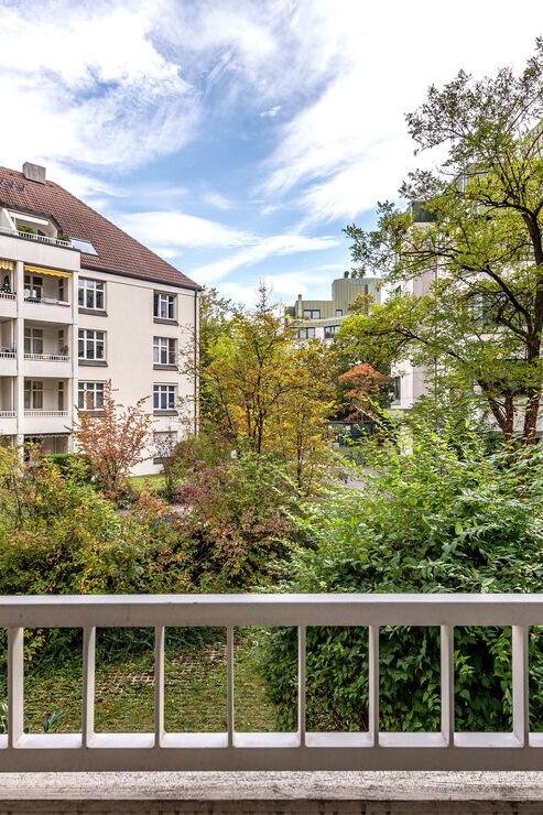 Ausblick in den Innenhof