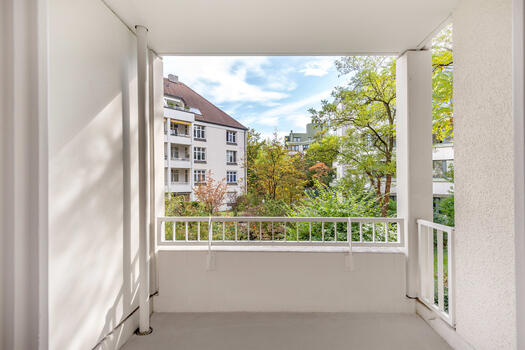 Loggia to the south-east
