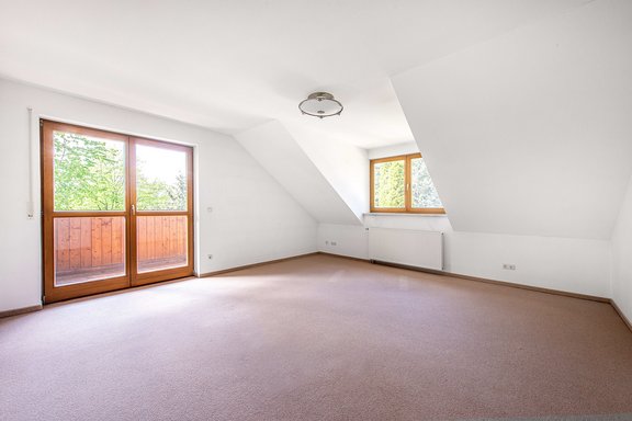 Zimmer im Dachgeschoss