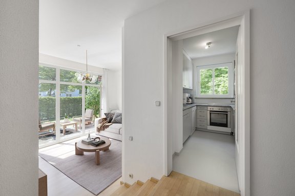 Perfekt gegliederter Grundriss