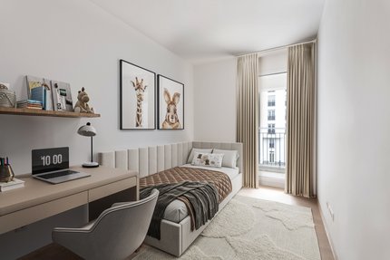 Kinder- oder Arbeitszimmer (visualisiert)