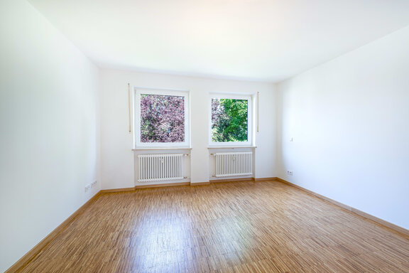 A bedroom in a quiet location