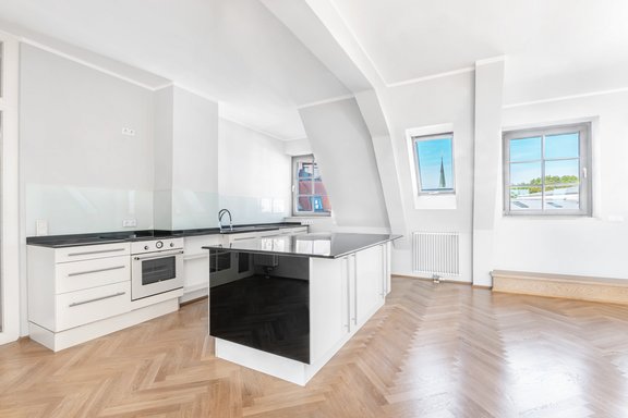 Zeitlose weiße Küche